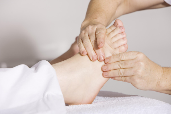 physical therapy foot massage